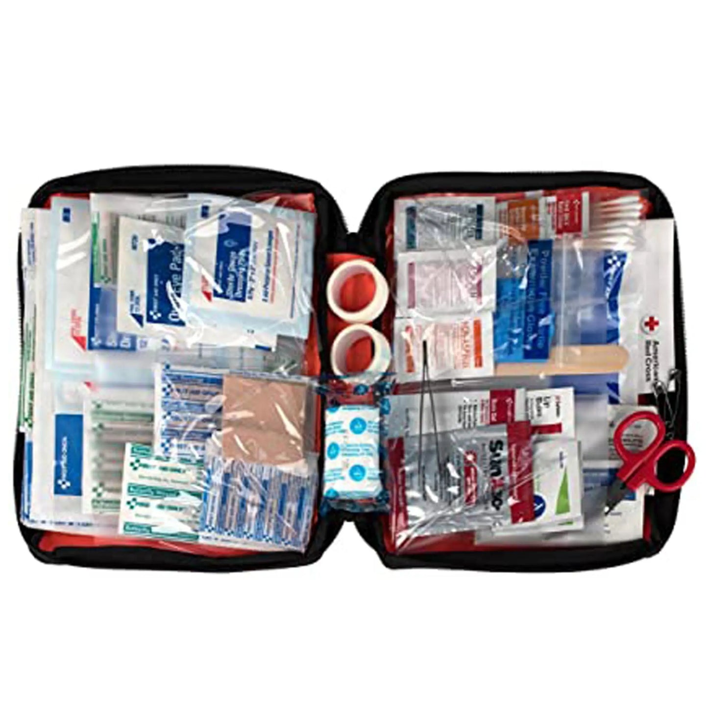 205 Piece Outdoor First Aid Kit, large softsided case, 1 ea. - First Aid Market