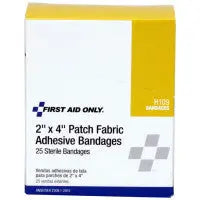 2"x4" Patch Fabric Adhesive Bandage, 25 Per Box - H109 - First Aid Market