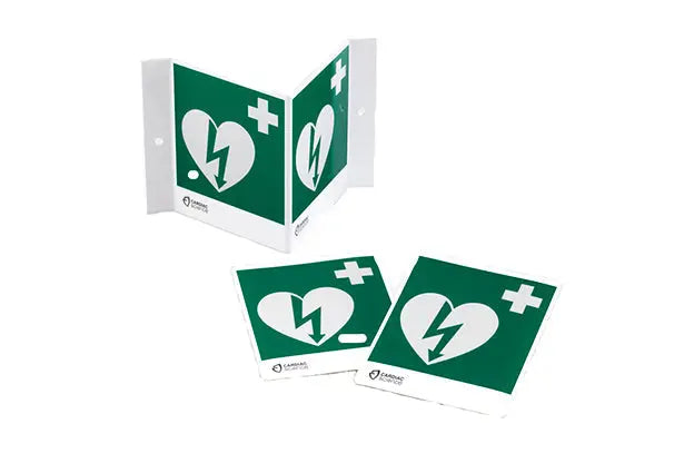 Cardiac Science 3-D Wall Sign - ILCOR Version - First Aid Market