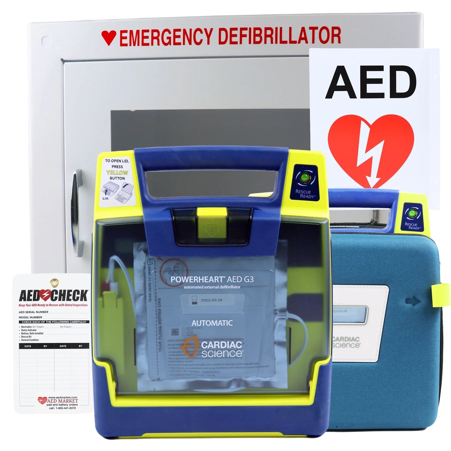 Cardiac Science Powerheart G3 - New AED Value Package - First Aid Market