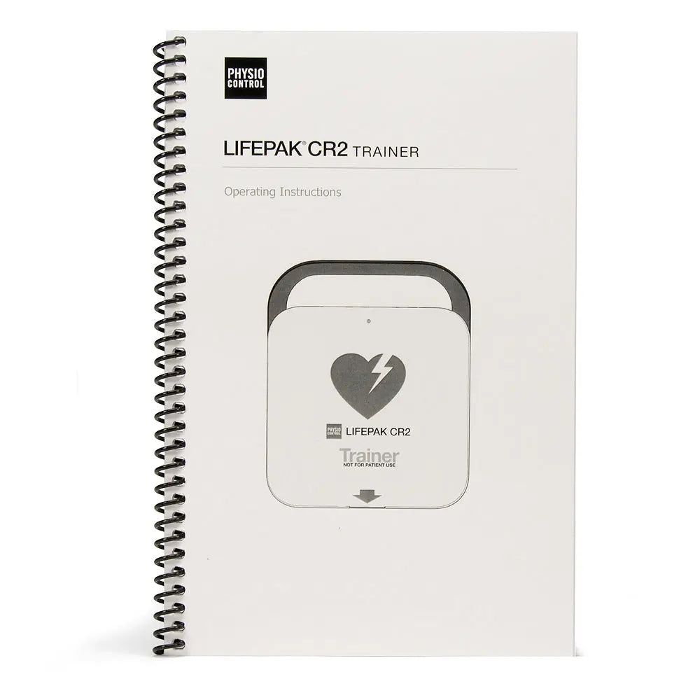 Physio Control LIFEPAK CR2 AED Trainer Operating Instructions - First Aid Market