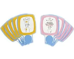 Physio-Control Pediatric TRAINING Electrode Pads - First Aid Market