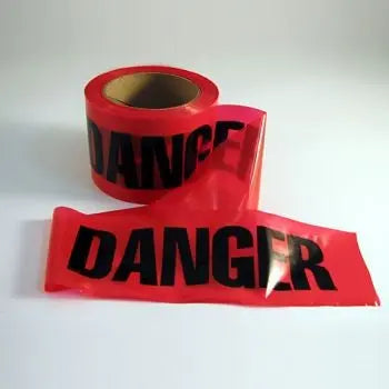 Red "Danger" Caution Tape 3" x 300' - First Aid Market