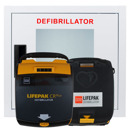 Physio Control Recertified Lifepak CR Plus Complete First Aid and AED Value Package