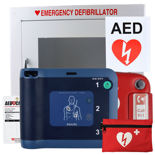 Philips Heartstart FRx AED Package (Lifelock Medical Refurbished)