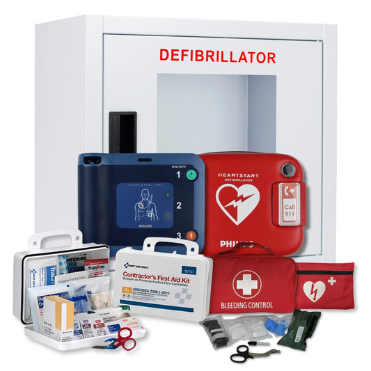 Philips Heartstart FRX New Complete First Aid and AED Value Package