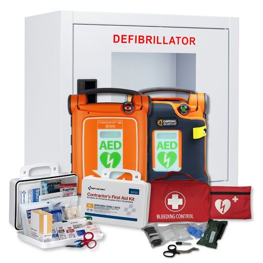 Cardiac Science Powerheart G5 New Complete First Aid and AED Value Package