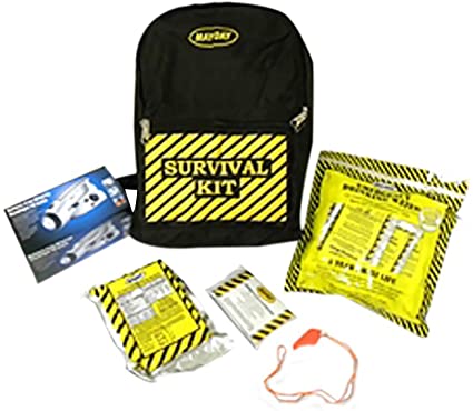 Economy Emergency Kit - 1 Person - Backpack