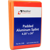 Padded Aluminum Foam Splint, 4.25” X 24”, Reusable, 1 Each, 2185