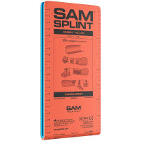 18 Inch Junior Sam Splint Flatfold, Reusable, 1 Each - FA/GG18