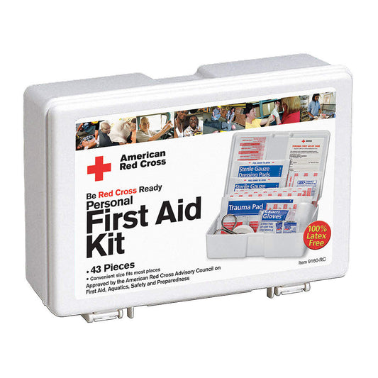 American Red Cross 43 Piece Personal Plastic First Aid Kit