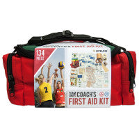 Lifeline First Aid TEAM SPORT COACH'S KIT - Sports First Aid Kit / First Aid Bag for Sports