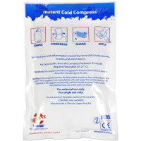 4" x 5" Urgent First Aid Instant Cold Compress, 1 Each