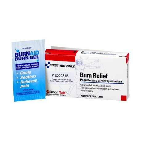 Burn Relief, 3.5 gm. - 6 per box