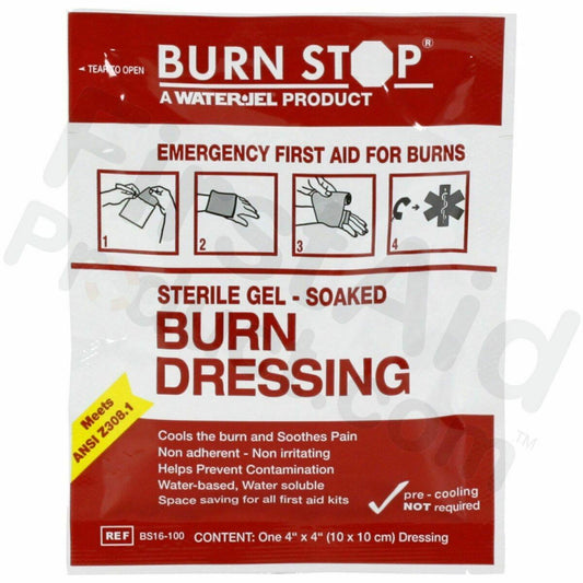 Burn Stop 4" x 4" Burn Dressing