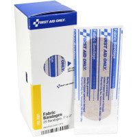 1 Inch X 3 Inch Fabric Bandages, 25 Each - Smarttab Ezrefill - FAE-3001