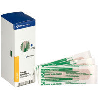 3/4" X 3" Adhesive Plastic Bandages, 50 Per Box - SmartTab EzRefill - FAE-3070