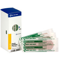1" X 3" Adhesive Plastic Bandages, 40 Per Box - SmartTab EzRefill - FAE-3100