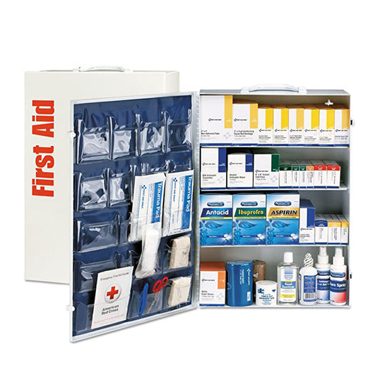 3 Shelf First Aid ANSI B+ Metal Cabinet, without Meds