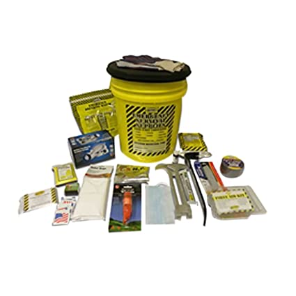4 Person Deluxe Emergency Honey Bucket Kit