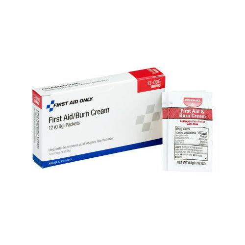First Aid/Burn Cream, .9 gm. - 12 per box