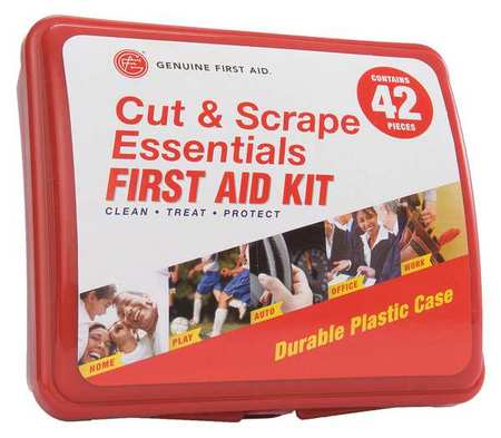 Genuine First Aid Kit Model 42 Red - 42 pieces