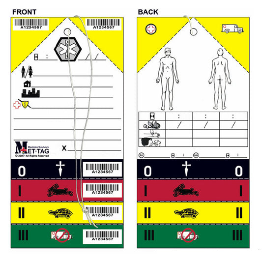 Triage Tag pack of 50