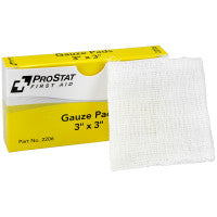 Sterile 12-Ply Gauze Pads - 3" x 3" - 4 per box, 2206