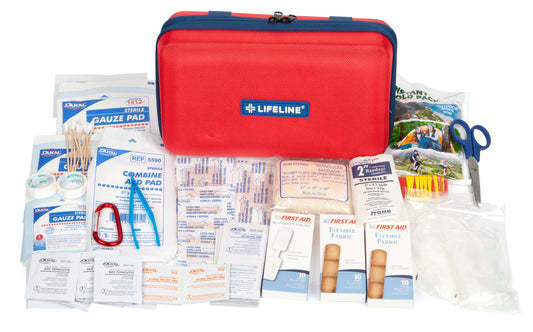 LifeLine First Aid DELUXE FIRST AID KIT for basic first aid