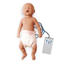 CPR Cathy Newborn W/ Electronics And Carry Bag