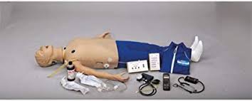 Adult Crisis Auscultation Manikin With ECG Simulator