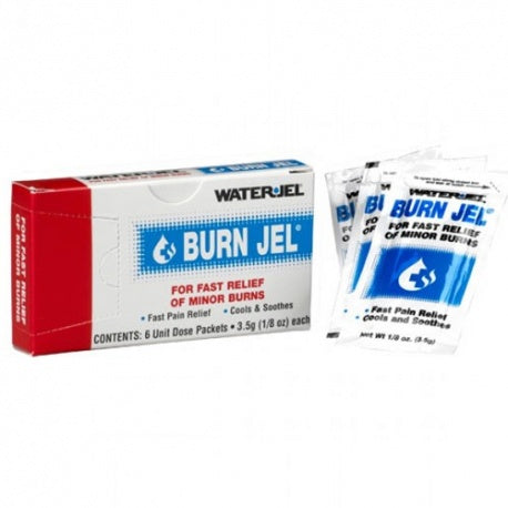 Water Jel Brand Burn Jel Burn Relief, 3.5 gm. - 6 per box