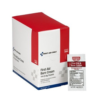 First Aid/Burn Cream, .9 gm. - 144 per box