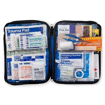 143 Piece Extra Large, Car Soft Sided First Aid Kit