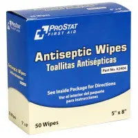 Antiseptic Wipes, 50 Per Box, 2404 - First Aid Market