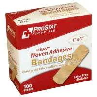 Heavy Woven 1" X 3" Bandage, 100/BX, 2022 - First Aid Market