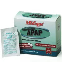 Extra Strength APAP, 24/Box, 17564 - First Aid Market