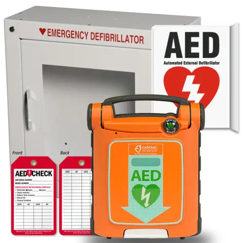 Cardiac Science Powerheart G5 AED Health Club Package - First Aid Market