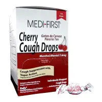 Cherry Cough Drops - 125 Per Box - 81525 - First Aid Market