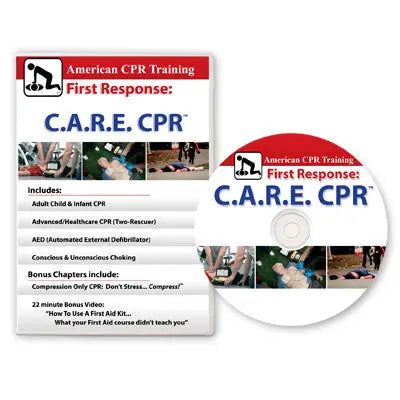 First Response: C.A.R.E. CPR™ + Bonus Chapters! (DVD) - First Aid Market