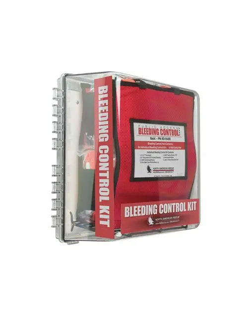 North American Rescue Public Access Bleeding Control Station - Basic - 8 count - First Aid Market
