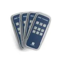PRESTAN PROFESSIONAL AUTOMATED EXTERNAL DEFIBRILLATOR TRAINER REMOTE, 4 PACK - PP-AEDT-400-R - First Aid Market