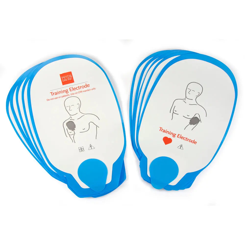Physio-Control LIFEPAK 1000 Clip-On Training Electrodes - 5 Pairs - First Aid Market