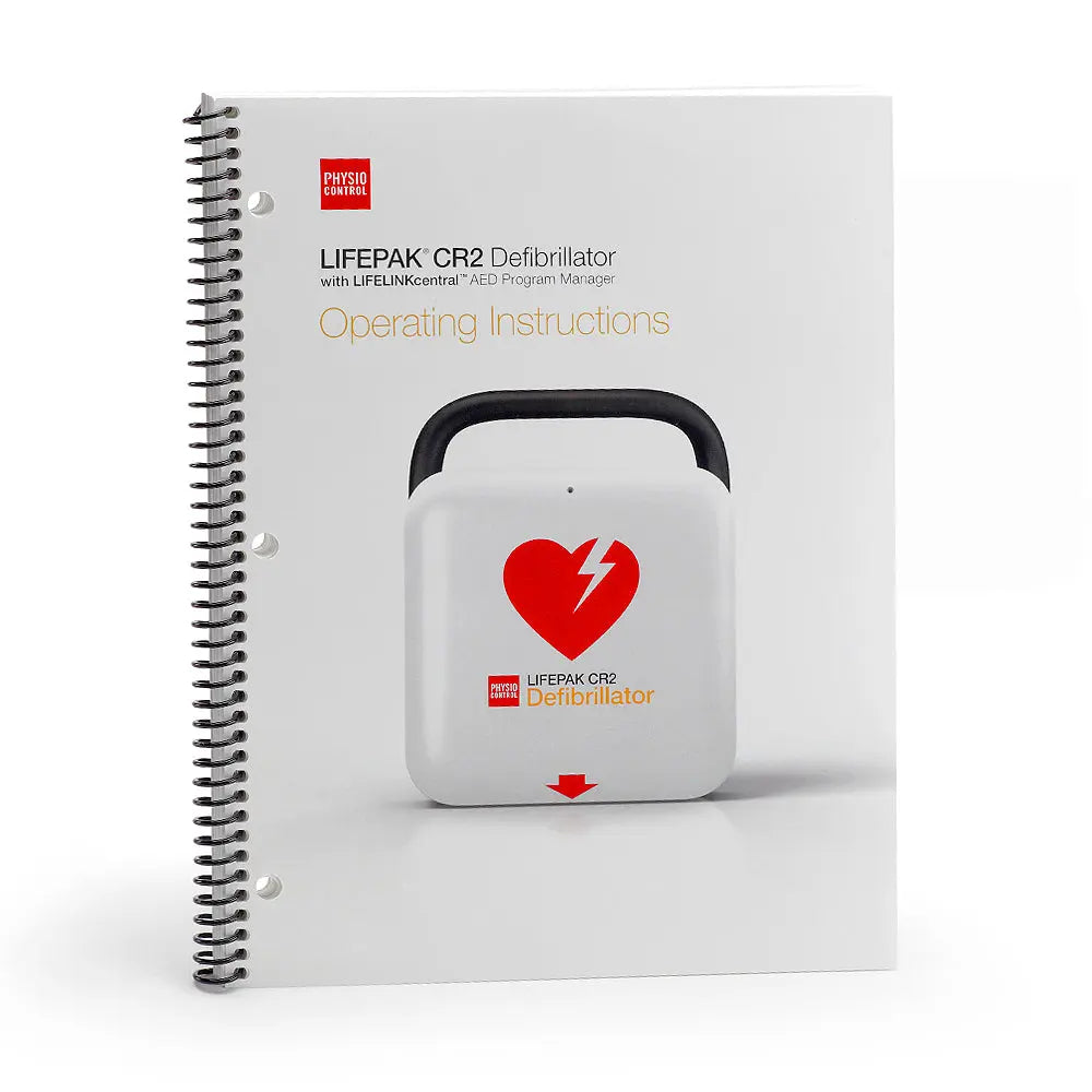 Physio-Control LIFEPAK CR2 Operating Instructions - First Aid Market