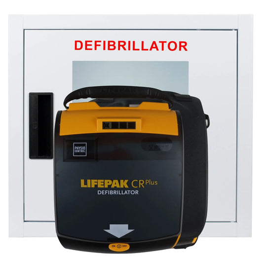 Physio Control Lifepak CR Plus School AED Package - Recertified - First Aid Market