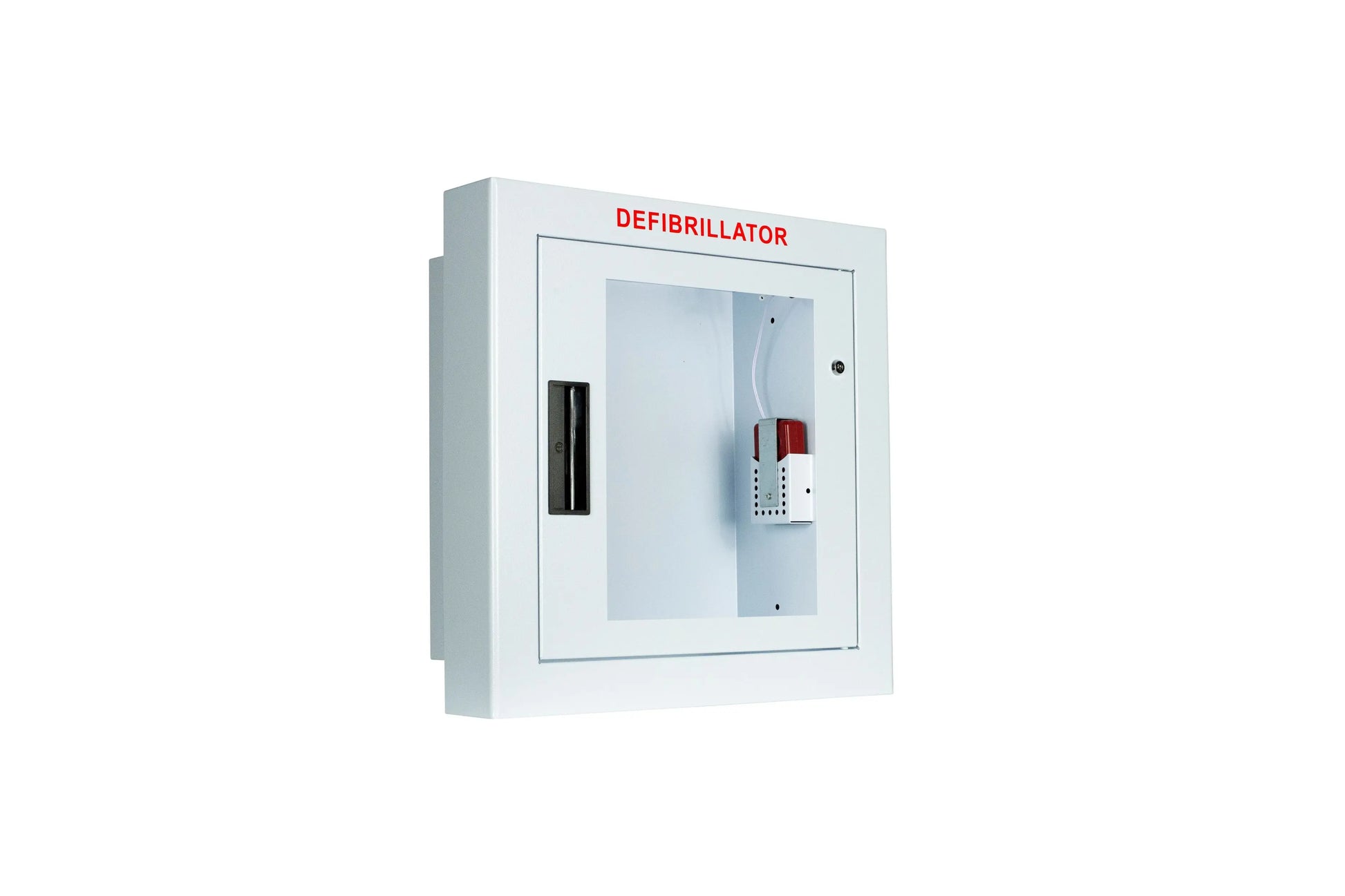 Semi-Recessed Large Cabinet with Alarm & Strobe - First Aid Market