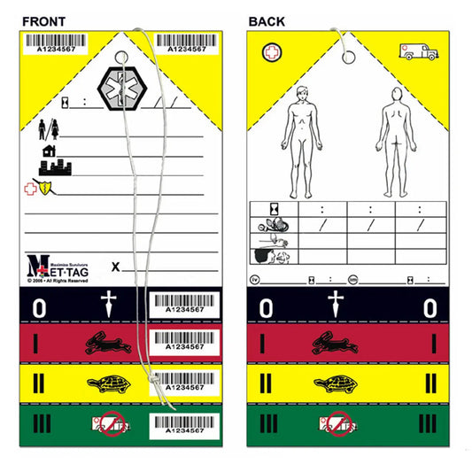 Triage Tag pack of 50 - First Aid Market